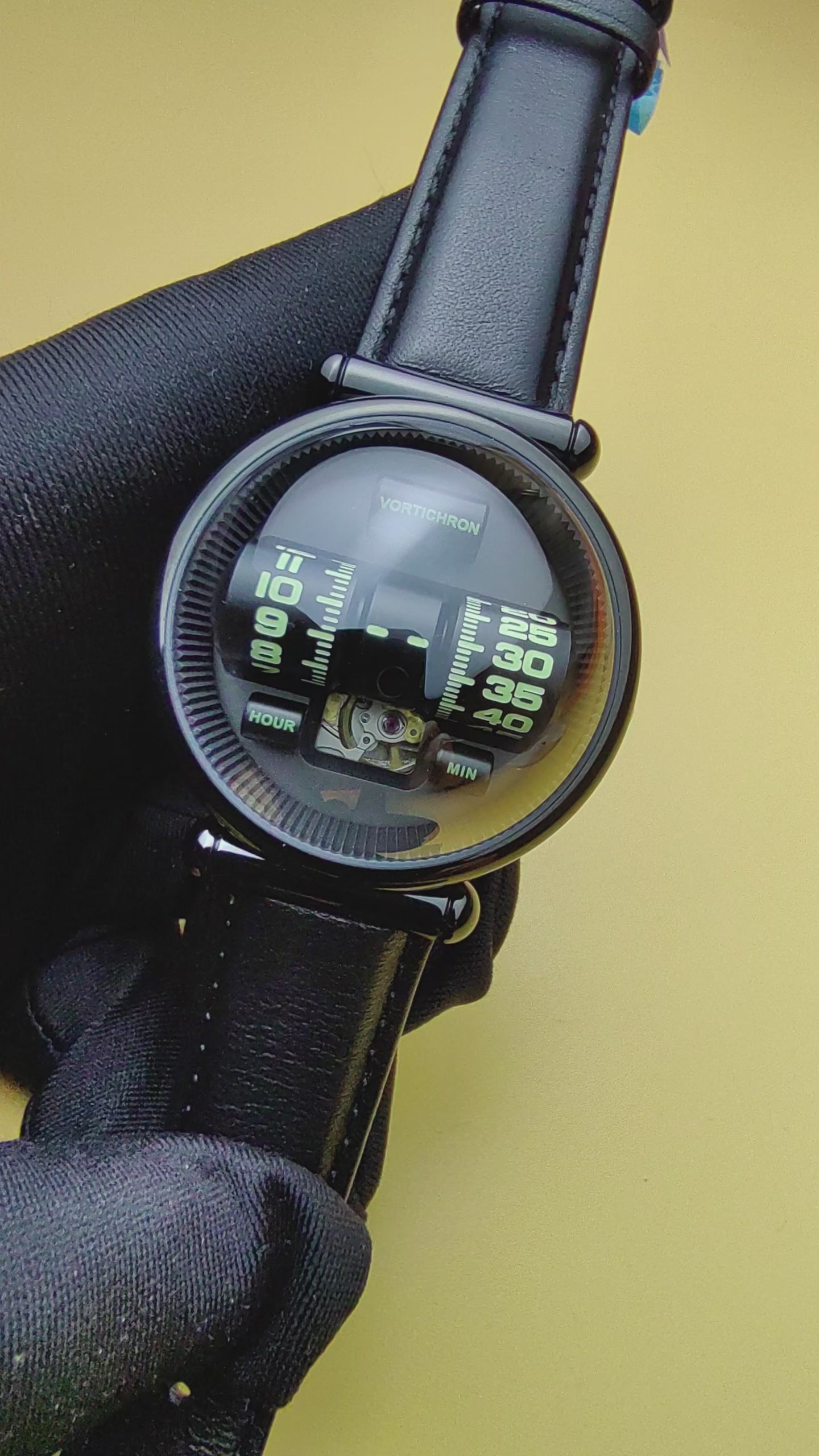 Midnight black – VORTICHRON WATCHES